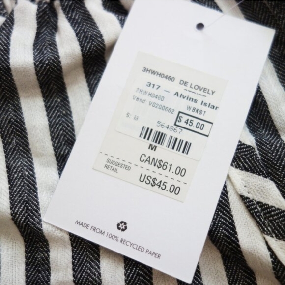 Hurley Womens Herringbone Dolphin Hem Casual Walking Linen Shorts (M) NWT! - Picture 9 of 11